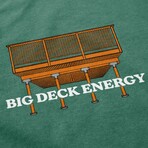 Big Deck Energy T-Shirt // Green (S)