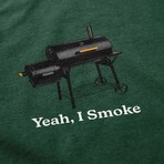 Yeah, I Smoke T-Shirt // Green (S)