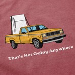 That's Not Going Anywhere T-Shirt // Red (S)