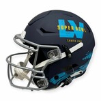 Patrick Mahomes & Tom Brady // Limited Edition /15  // Autographed Super Bowl LV Authentic Flex Helmet