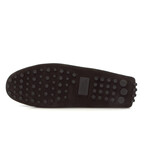 Suede Leather City Drivers // Dark Brown (40)