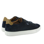 Suede Leather Sneakers // Dark Blue (41)