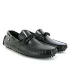 Pull Up Leather City Drivers // Black (39)