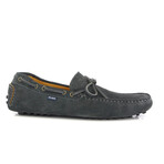 Suede Leather City Drivers // Gray (41)