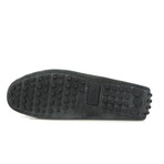 Suede Leather City Drivers // Gray (41)