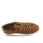 Suede Leather Sneakers // Camel (41)