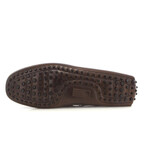 Pull Up Leather City Drivers // Dark Brown (39)