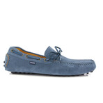 Suede Leather City Drivers // Blue Jeans (40)
