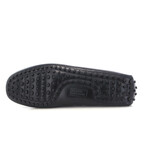 Pull Up Leather City Drivers // Navy Blue (39)