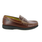 Smooth Leather Penny Loafers // Tawny (39)