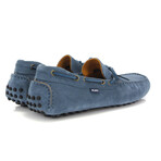 Suede Leather City Drivers // Blue Jeans (40)