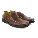 Smooth Leather Penny Loafers // Tawny (39)