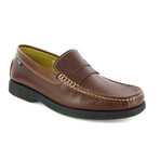 Smooth Leather Penny Loafers // Tawny (39)