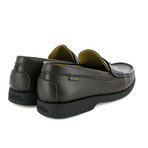 Smooth Leather Penny Loafers // Dark Brown (39)