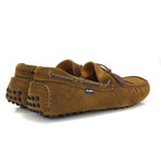 Suede Leather City Drivers // Camel (40)
