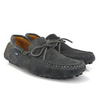 Suede Leather City Drivers // Gray (41)