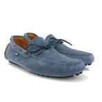Suede Leather City Drivers // Blue Jeans (40)