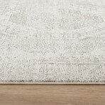 Turkish Mamluk Cream Area Rug (2' 2"  X 8' 0")