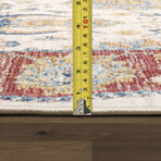 Turkish Heritage Ivory Area Rug v.1 (3' 0"  X 5' 0")