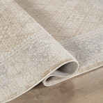 Turkish Eterna Beige Area Rug (2' 2"  X 8' 0")