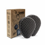 The Scrubber // 2 Pc XL Pack  // Charcoal