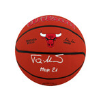 Toni Kukoc // Chicago Bulls // Signed Logo Wilson NBA Basketball