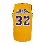 Magic Johnson // Gold T/B Custom Basketball Jersey