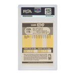 Shawn Kemp // Signed Supersonics 1990 Fleer Rookie Basketball Card #178 // PSA Encapsulated
