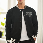 Varsity Jacket // Black (S)