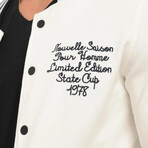 Varsity Jacket // White (S)