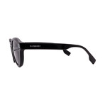 Men's // Burberry BE4404F 300187 Square Sunglasses // Black + Dark Grey