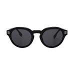 Men's // Burberry BE4404F 300187 Square Sunglasses // Black + Dark Grey