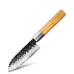 Kenji Japanese Damascus Kitchen Knife Set // Set of 5