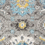 Turkish Chelsea Silver Area Rug v.1 (4' 0'' X 6' 0'')