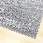 Turkish Chelsea Silver Area Rug v.1 (4' 0'' X 6' 0'')