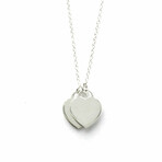 Tiffany & Co. // Platinum Return To Tiffany Pendant Necklace // 15.74" // Store Display