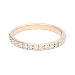 Tiffany & Co. // 18k Rose Gold Novo Half Eternity Diamond Ring // Ring Size: 4.5 // Store Display