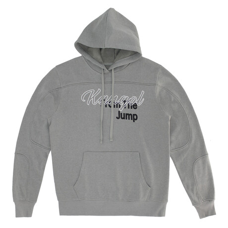 Kangol Stitched Out Fleece Pullover Hoodie // Dark Heather Mix (S)