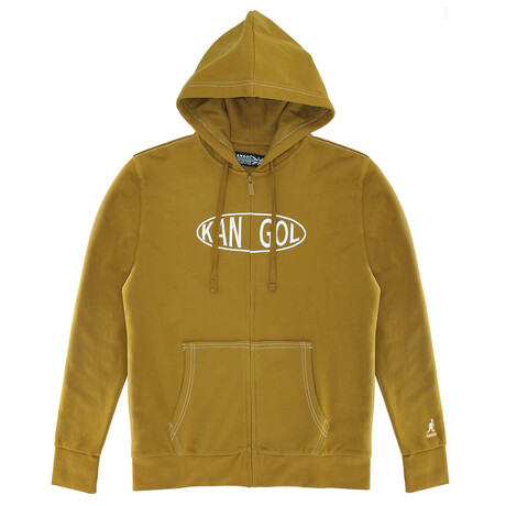 Kangol Workwear Full Zip Hoodie // Tapenade (S)
