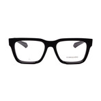 Men's // Salvatore Ferragamo // SF2941N 001 Square Optical Glasses // Black + Clear Demo Lenses