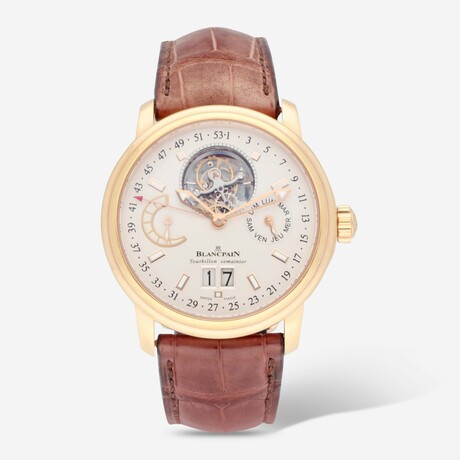 Blancpain Leman Tourbillon Grande Automatic // 2925-3642-53B // Unworn