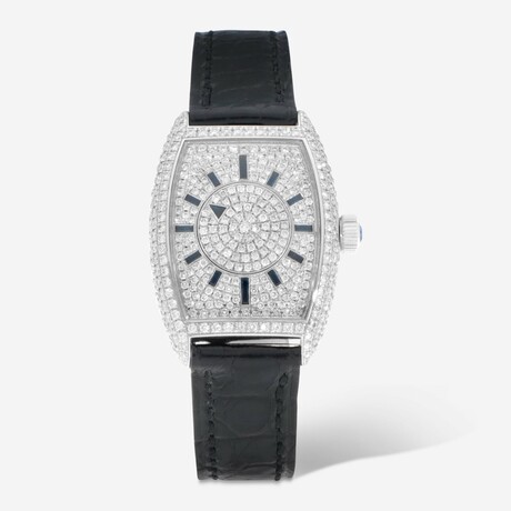 Franck Muller Ladies Cintrée Curvex Mystery Automatic // 1750MYSTERYDCD // Unworn