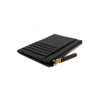Tory Burch // Britten Zip Card Case (Black)