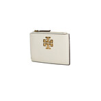 Tory Burch // Britten Zip Card Case (Black)