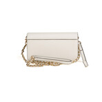 Tory Burch // Britten Chain Wallet W. Wristlet (New Ivory)