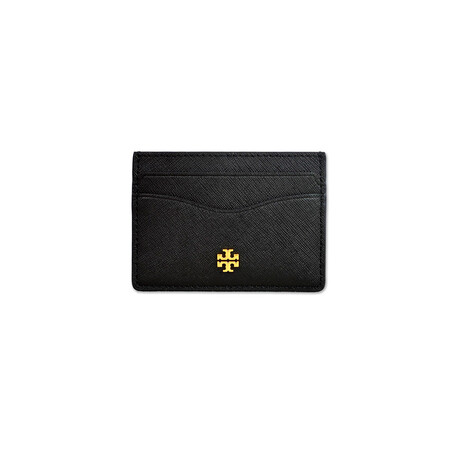 Tory Burch // Emerson Slim Card Case (Black)