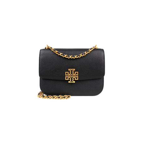 Tory Burch // Britten Medium Adjustable Shoulder Bag (Black)