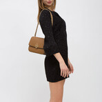 Tory Burch // Britten Small Adjustable Shoulder Bag (Black)