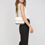 Tory Burch // Britten Small Adjustable Shoulder Bag (Black)