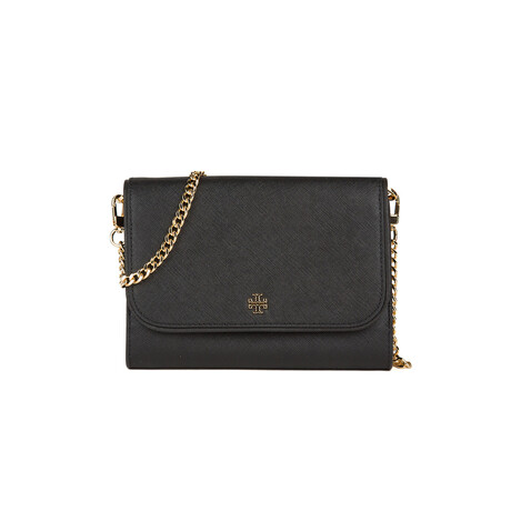 Tory Burch // Emerson Chain Wallet (Black)
